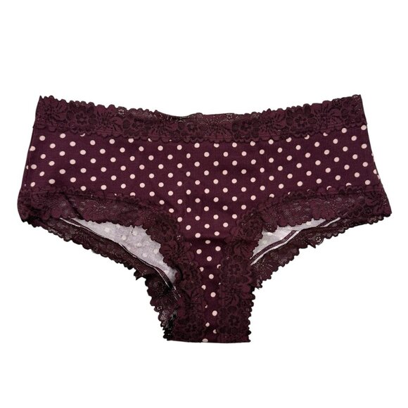 Victoria's Secret PINK Cheeky Lace Panties Womens Medium M LOT OF 4 VS Panty - Picture 4 of 9